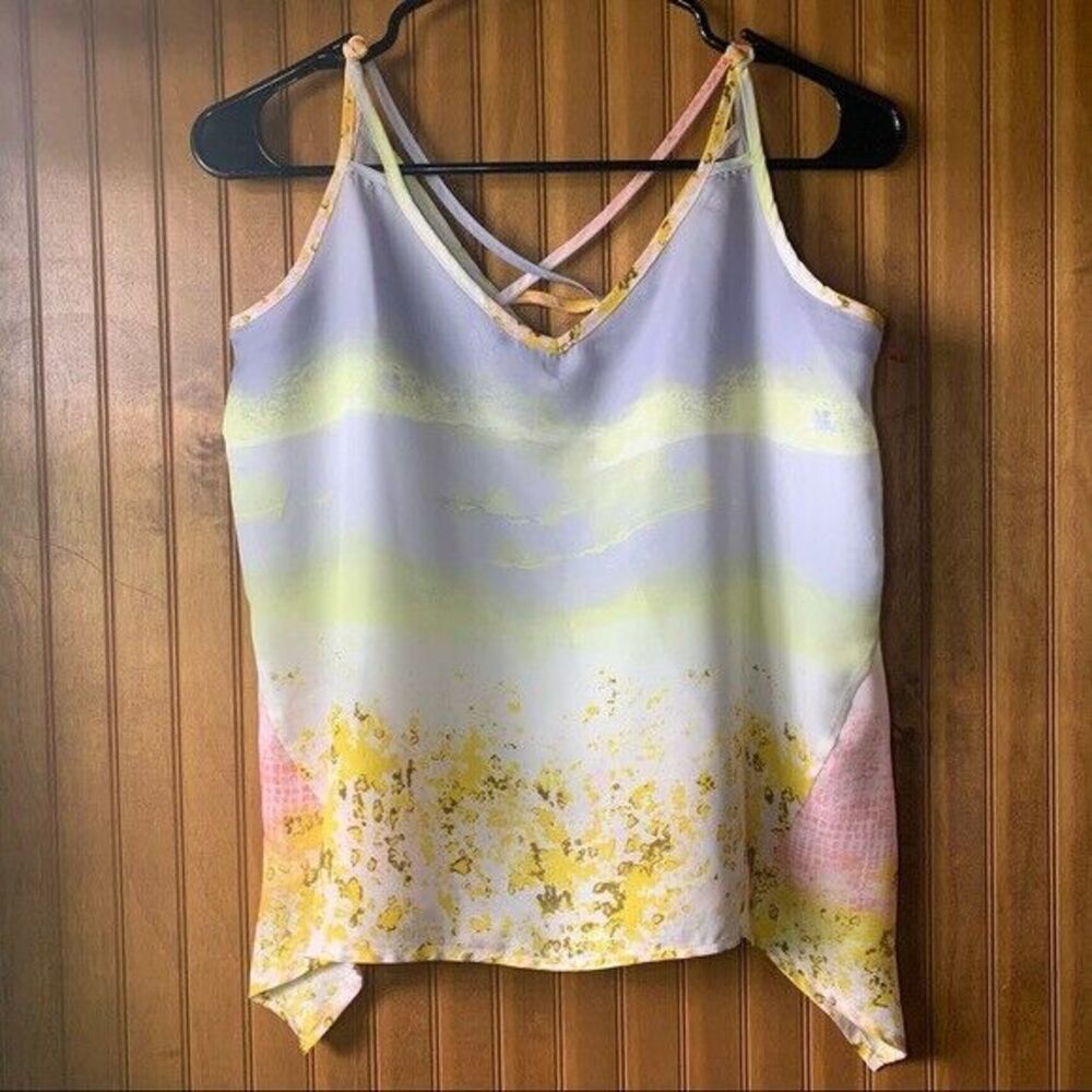 Olive & Oak Beach Silky Strappy Tank Top | Women Size Small
